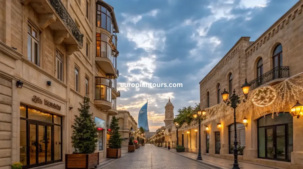 شارع العرب في باكو