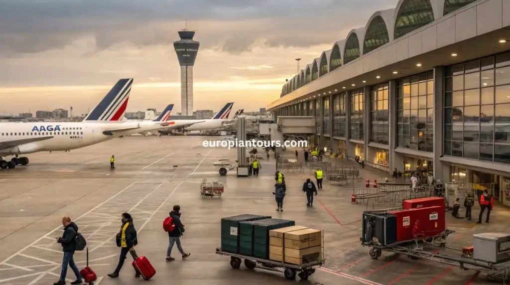 توصيل من مطار باريس الى ديزني لاند