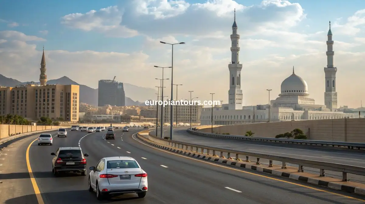 توصيل من مطار جدة الى مكة