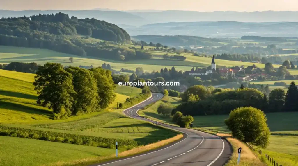 كم تبعد باريس عن جنيف