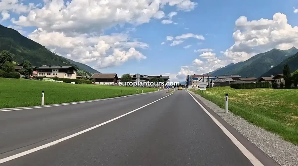 كم تبعد زيلامسي عن انسبروك