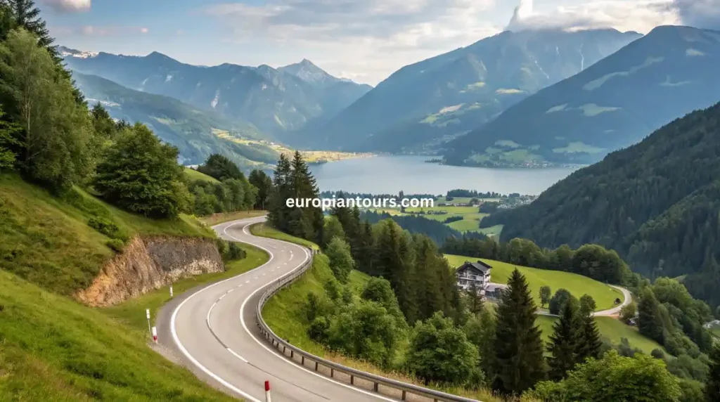 كم تبعد فيينا عن زيلامسي