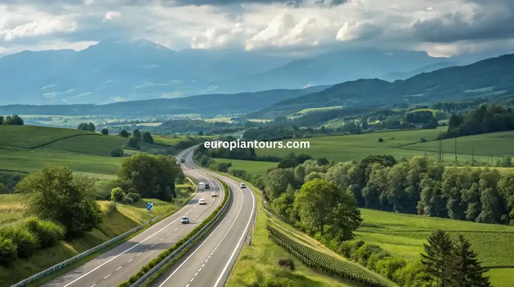 كم تبعد لوزان عن جنيف