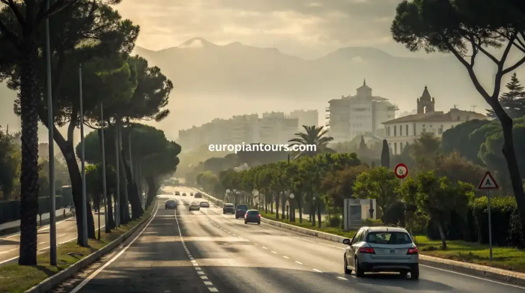 كم تبعد مدريد عن ماربيا