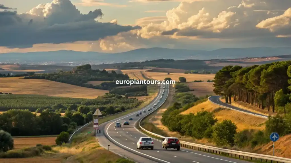 كم تبعد مدريد عن ملقا