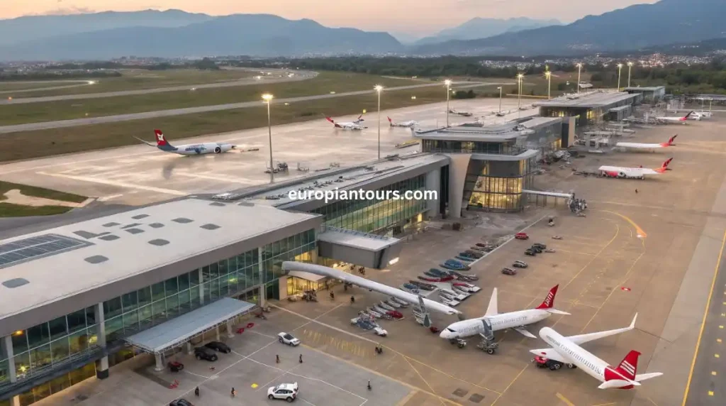 كم تبعد تيرانا عن كوسوفو