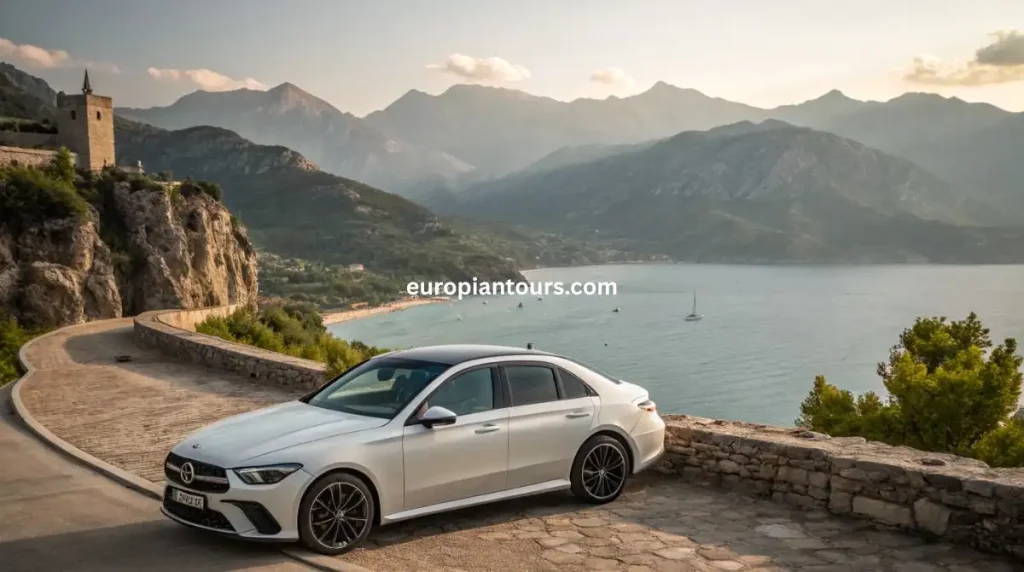 سيارة مع سائق في انطاليا