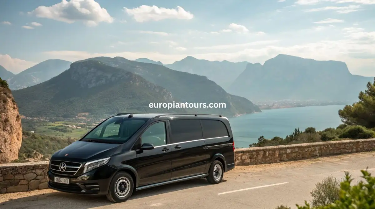 سيارة مع سائق في انطاليا