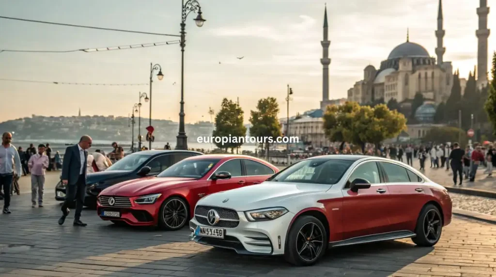 سيارة مع سائق في طرابزون