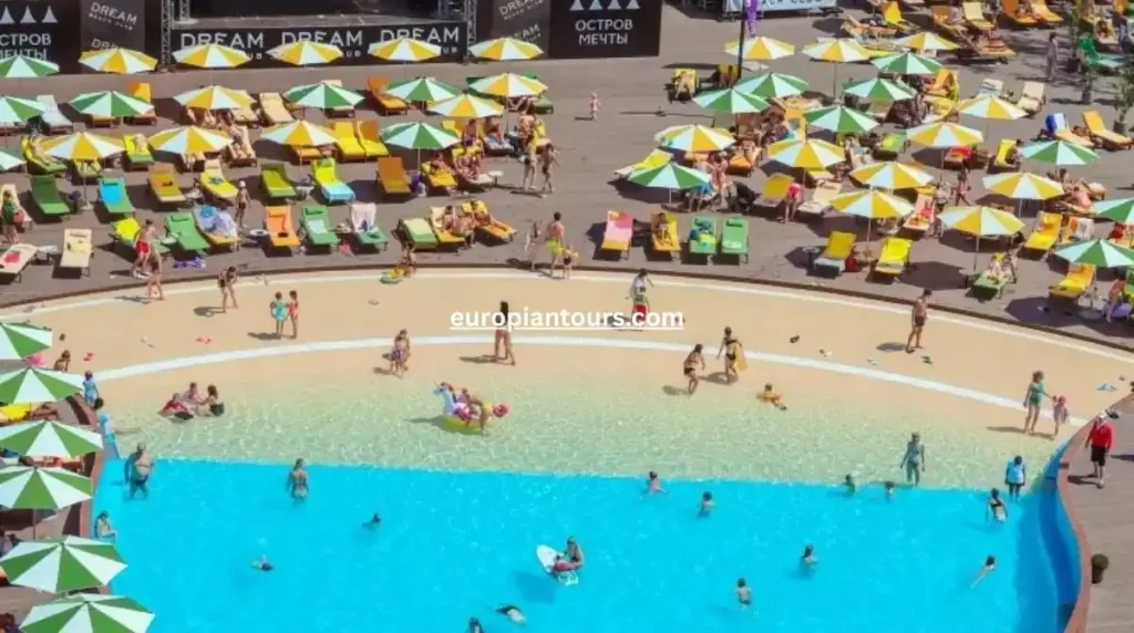 جزيرة الاحلام موسكو