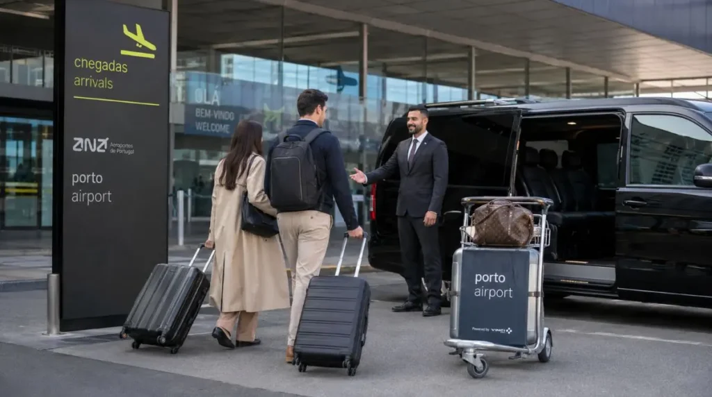 استقبال مطار بورتو